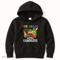 8Th Grade Level Complete Last Day Of School Graduation Kids Hoodie thumb 0
