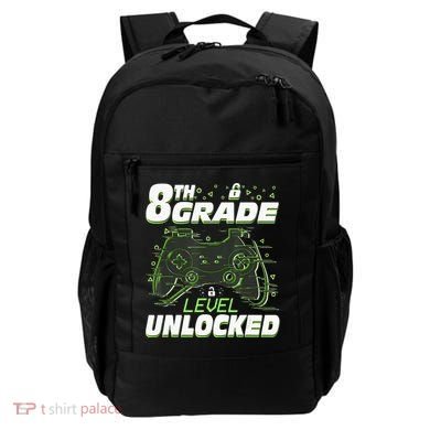 8Th Grade Level Unlocked Back To School Video Gamer Backpack