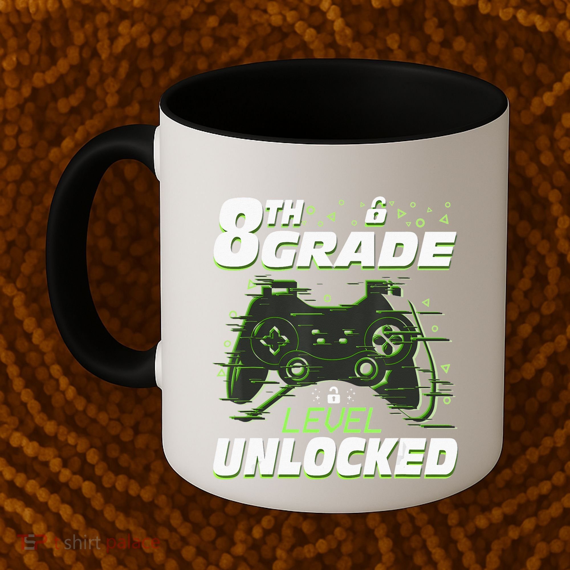8Th Grade Level Unlocked Back To School Video Gamer Coffee Mug