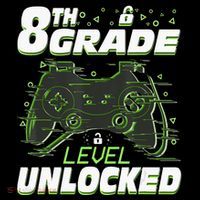 8Th Grade Level Unlocked Back To School Video Gamer Coffee Mug thumb 5