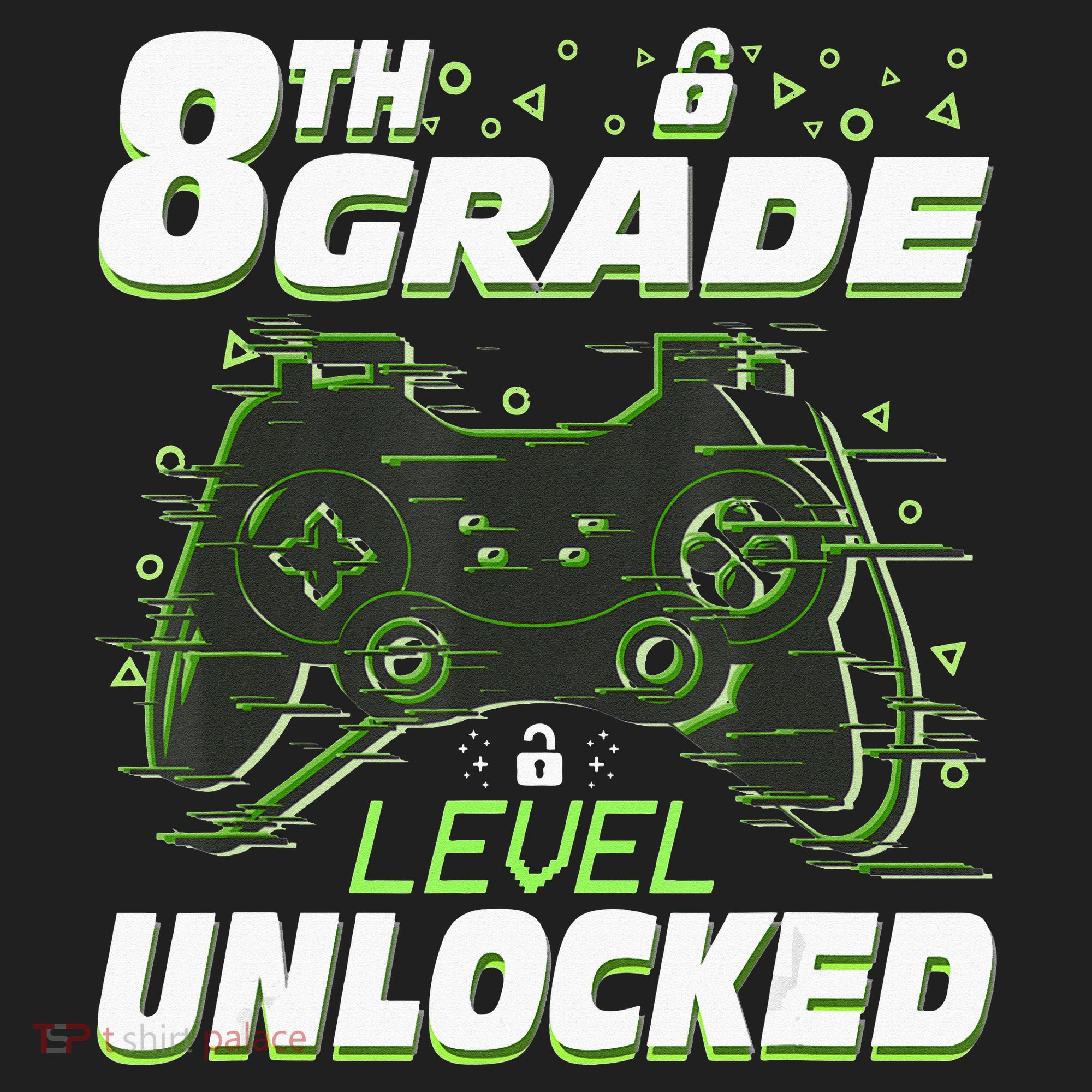 8Th Grade Level Unlocked Back To School Video Gamer Beanie