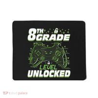 8Th Grade Level Unlocked Back To School Video Gamer Mousepad thumb 0