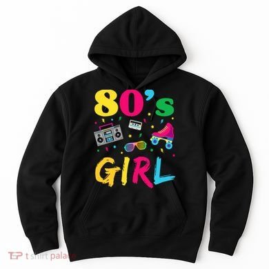 80s Girl Retro Costume Hoodie