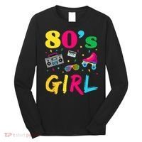 80s Girl Retro Costume Long Sleeve Shirt thumb 0