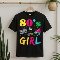 80s Girl Retro Costume T-Shirt thumb 2
