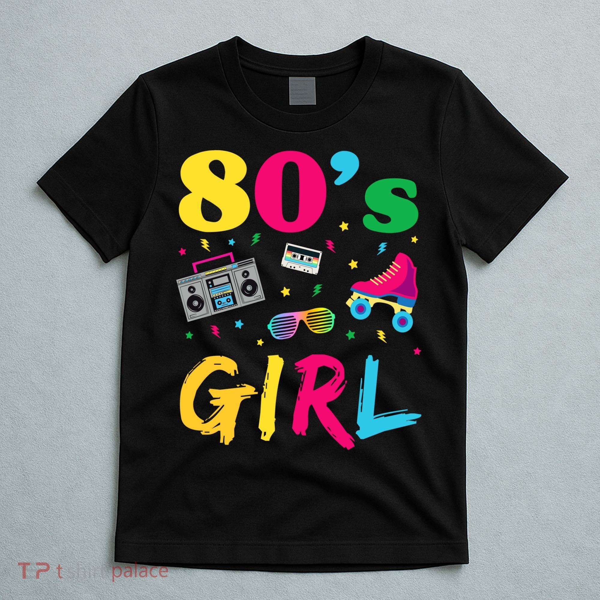 80s Girl Retro Costume T-Shirt