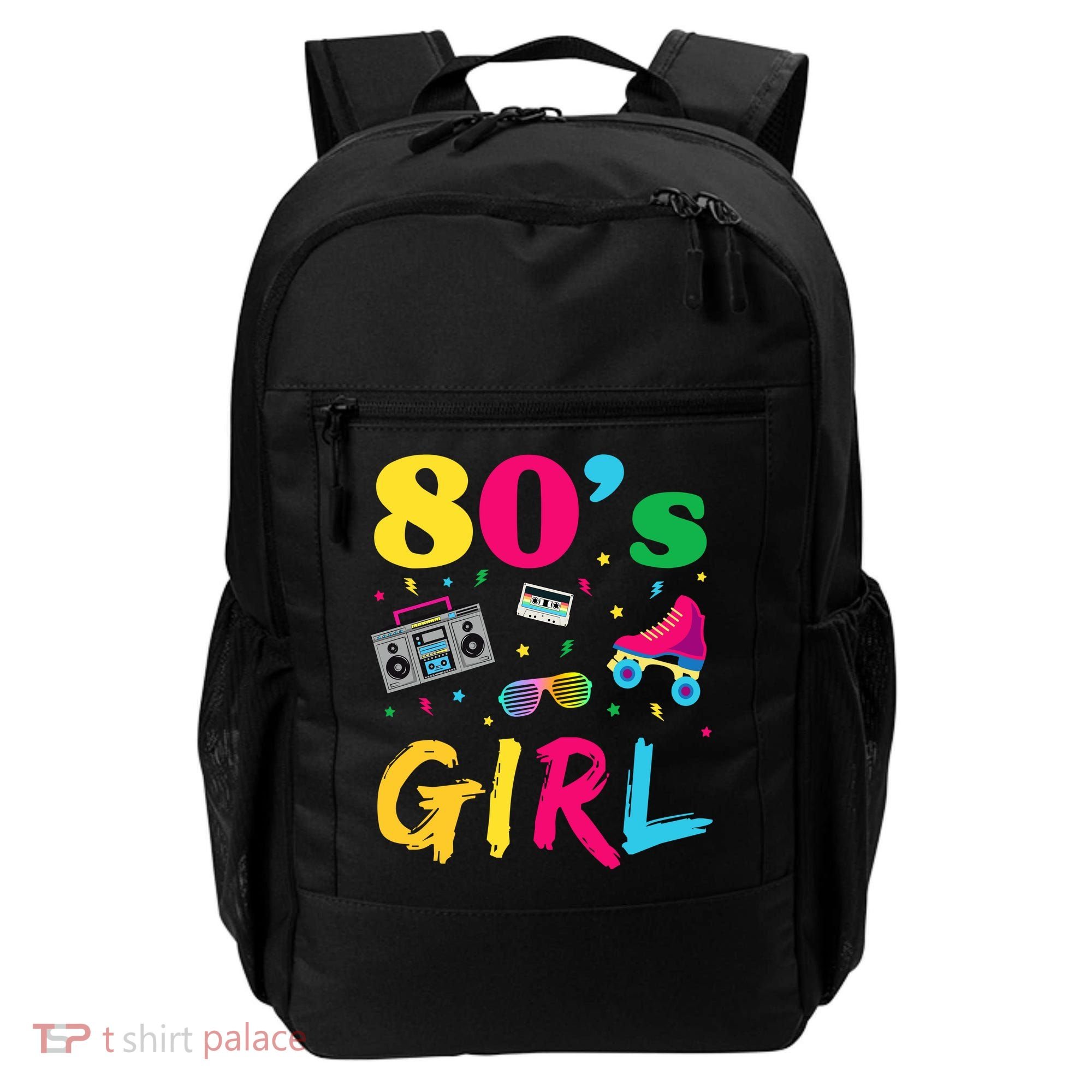 80s Girl Retro Costume Backpack