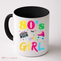 80s Girl Retro Costume Coffee Mug thumb 0