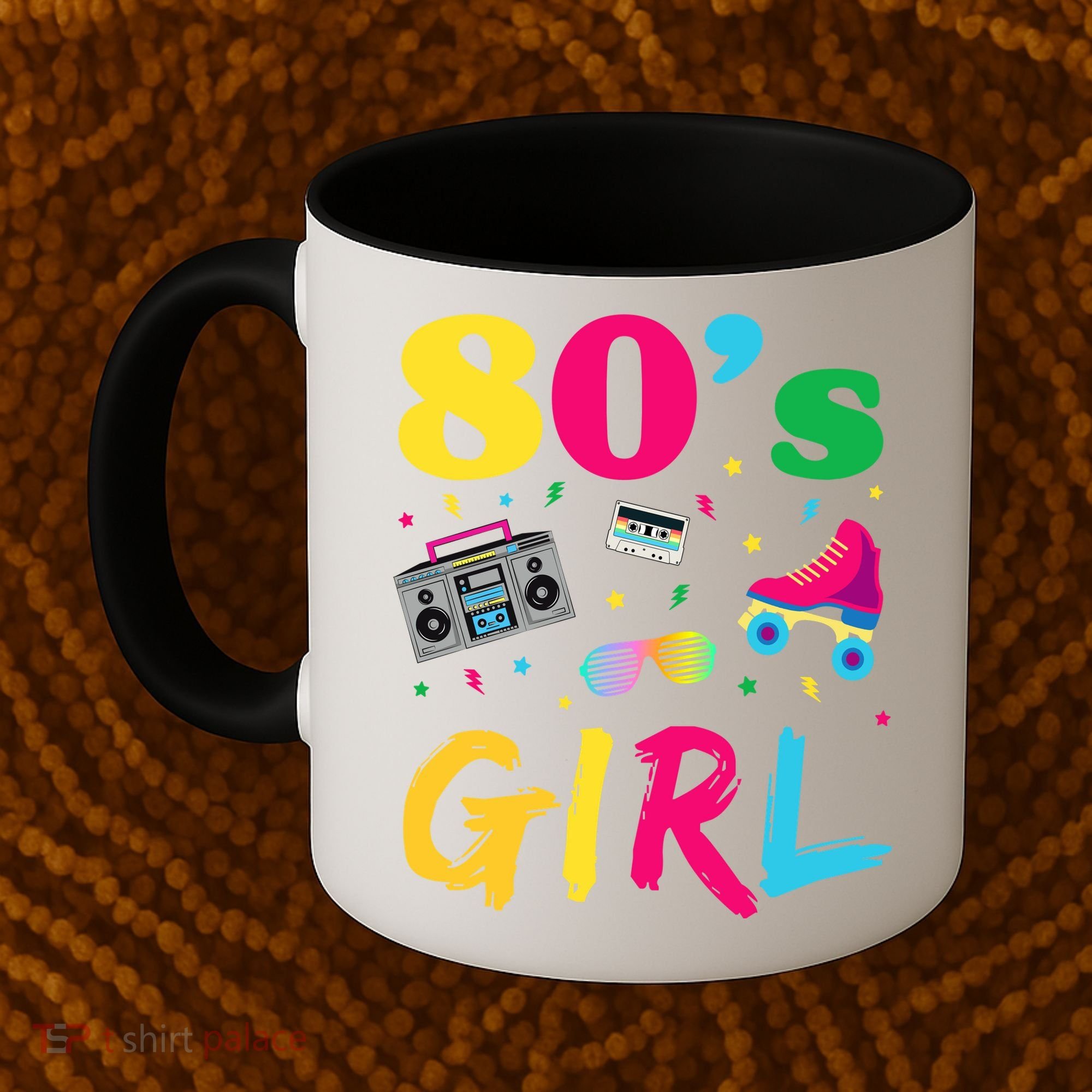 80s Girl Retro Costume Coffee Mug