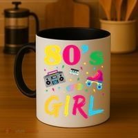 80s Girl Retro Costume Coffee Mug thumb 4