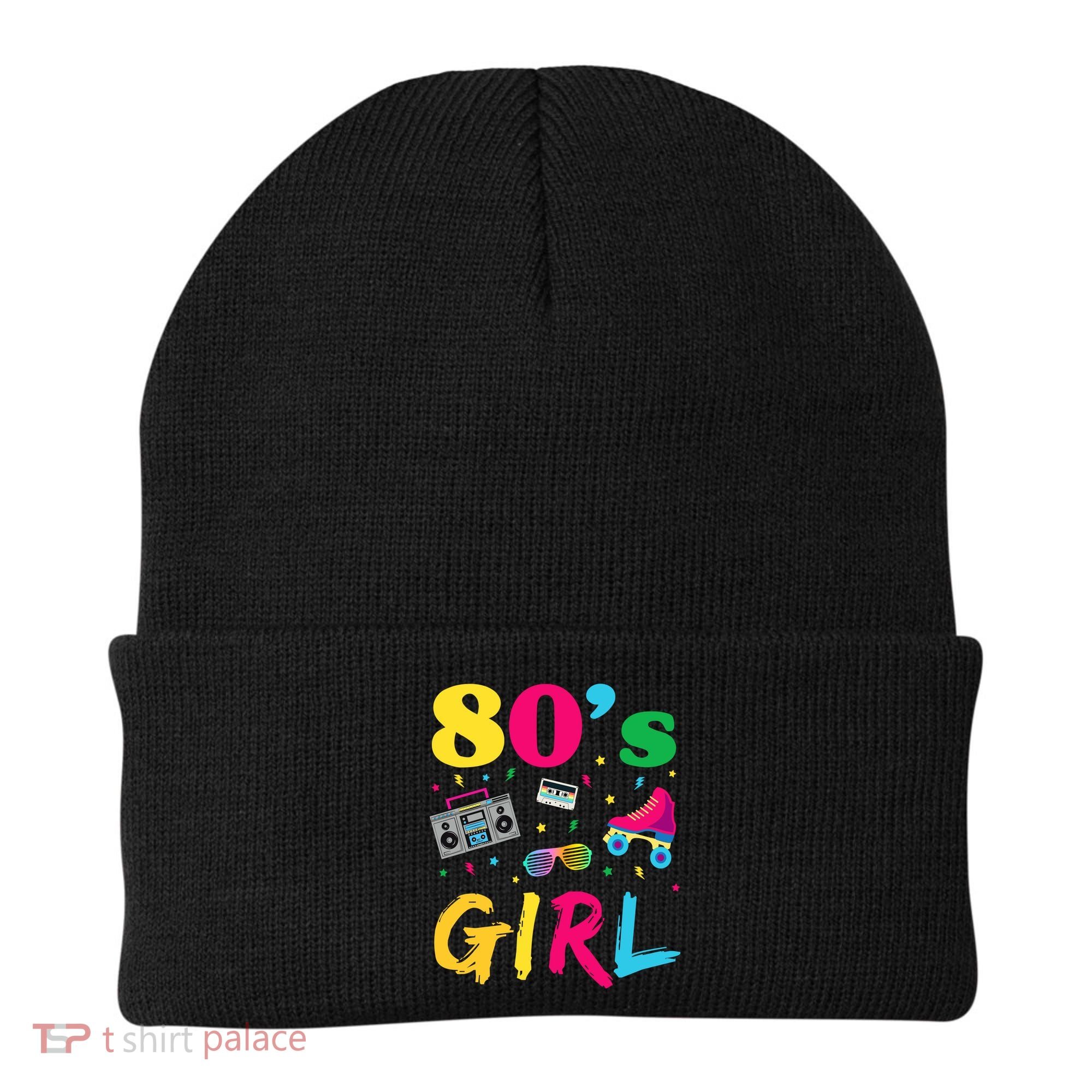 80s Girl Retro Costume Beanie