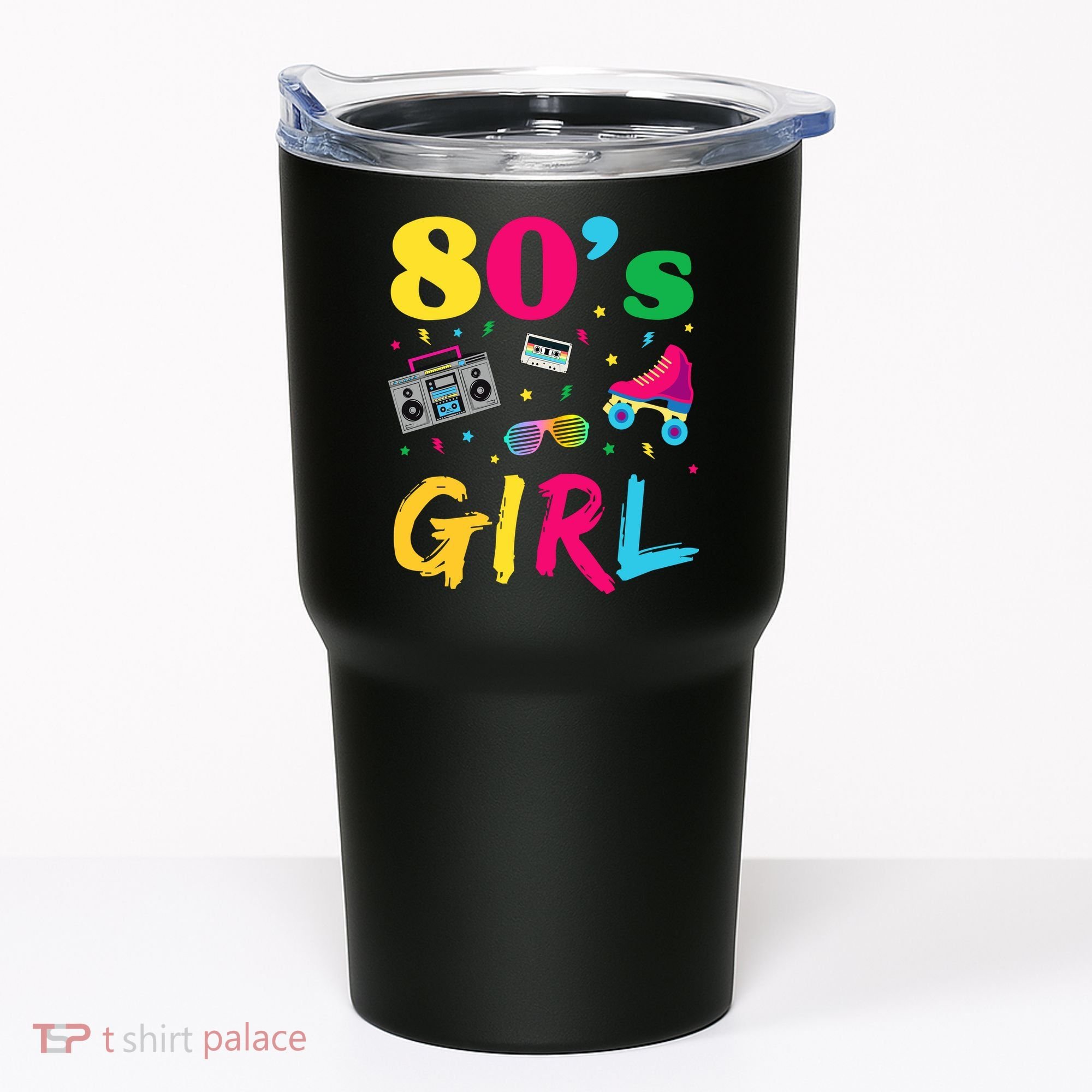 80s Girl Retro Costume Tumbler