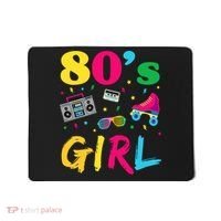 80s Girl Retro Costume Mousepad thumb 0