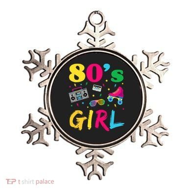 80s Girl Retro Costume Ornament