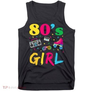 80s Girl Retro Costume Tank Top