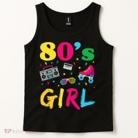 80s Girl Retro Costume Tank Top thumb 2
