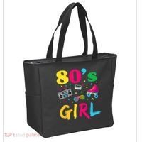 80s Girl Retro Costume Tote Bag thumb 2