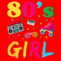 80s Girl Retro Costume Santa Hat thumb 1