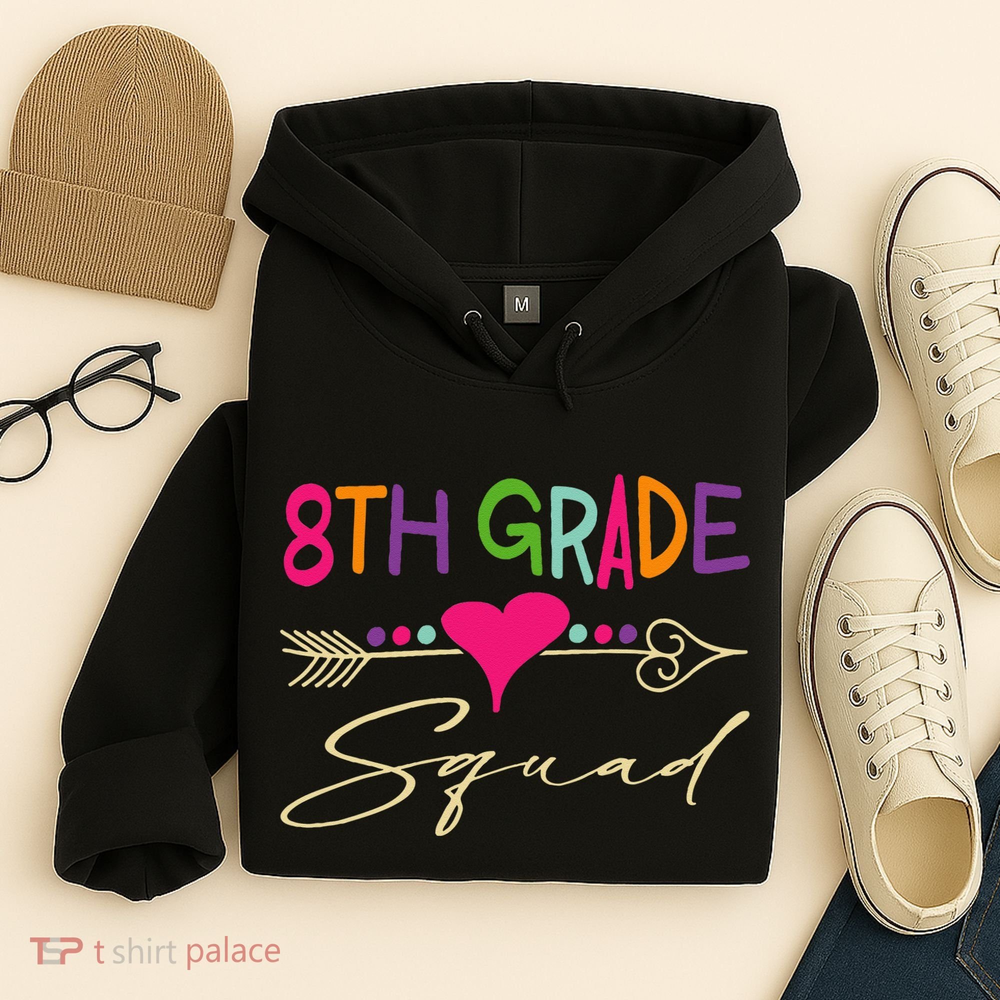 8Th Grade Squad Welcome Back To School Hoodie