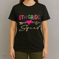 8Th Grade Squad Welcome Back To School T-Shirt thumb 4