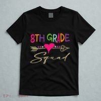 8Th Grade Squad Welcome Back To School T-Shirt thumb 5
