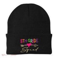 8Th Grade Squad Welcome Back To School Beanie thumb 0