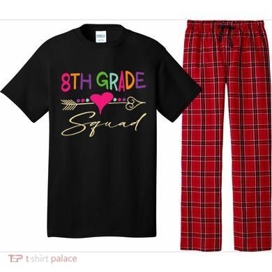 8Th Grade Squad Welcome Back To School Pajama Set