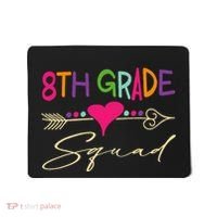8Th Grade Squad Welcome Back To School Mousepad thumb 0
