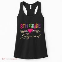 8Th Grade Squad Welcome Back To School Women's Tank Top thumb 0