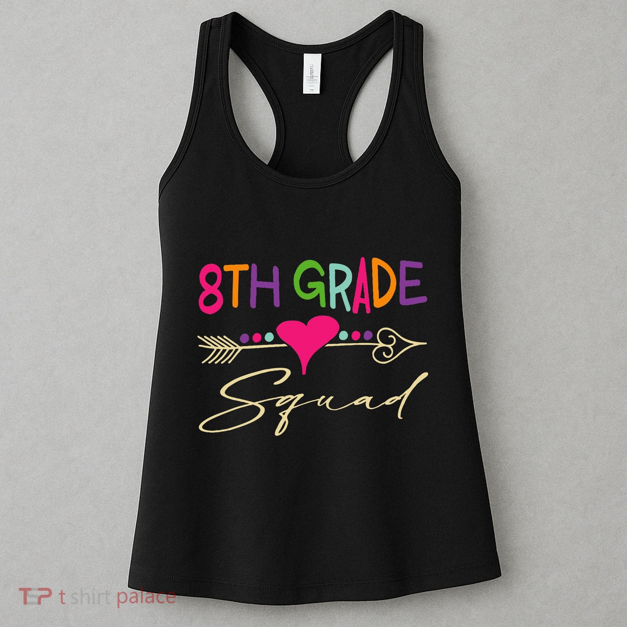 8Th Grade Squad Welcome Back To School Women's Tank Top