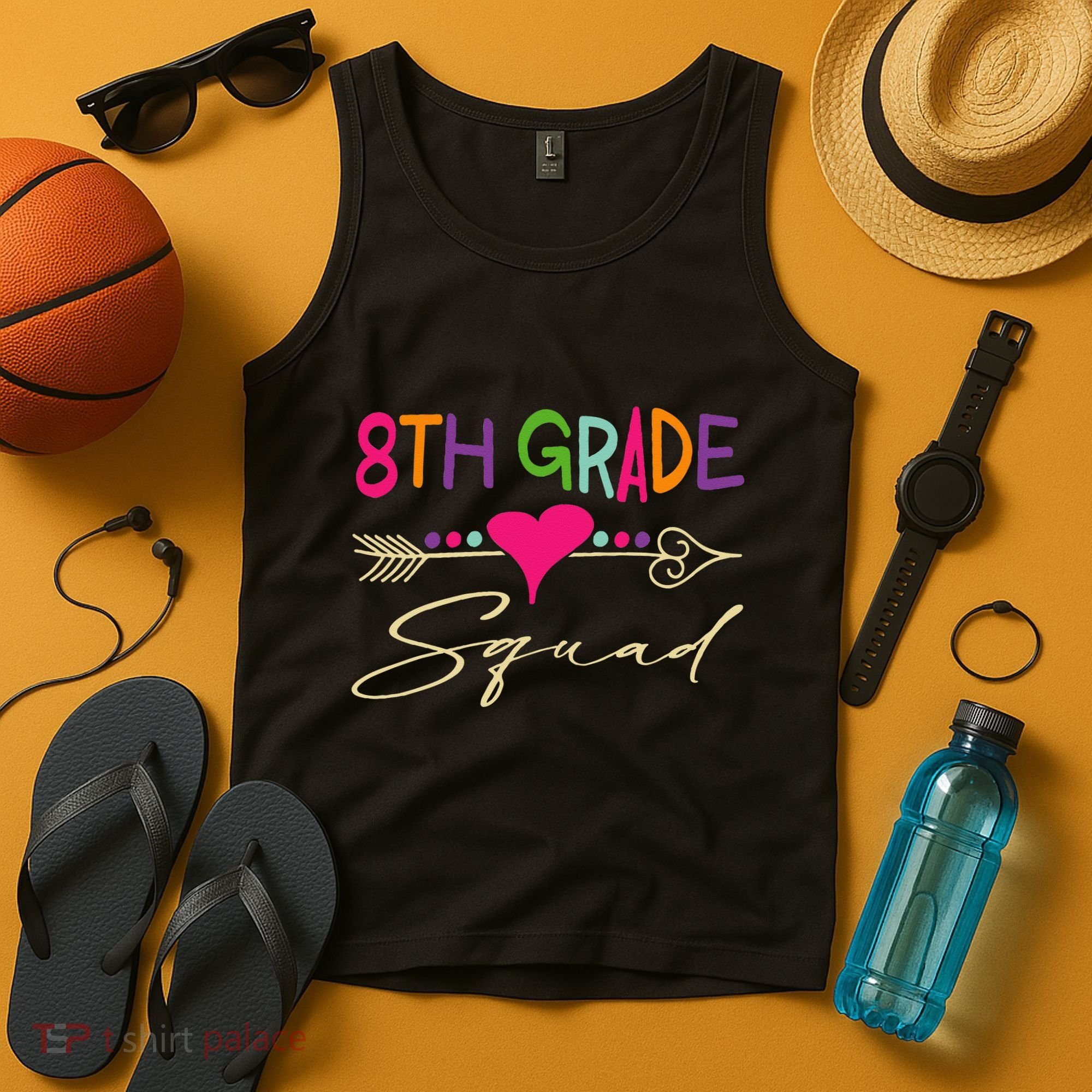 8Th Grade Squad Welcome Back To School Tank Top
