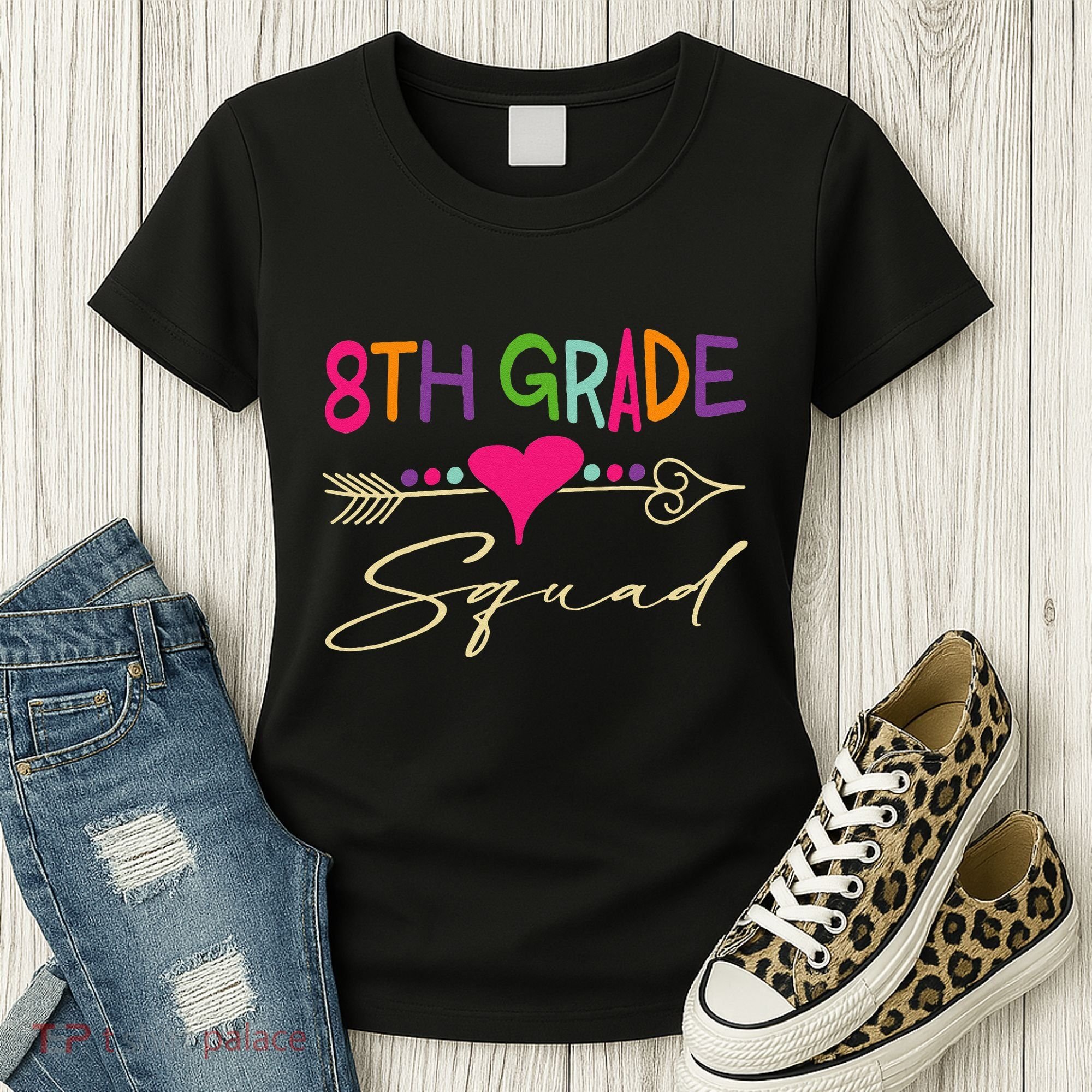 8Th Grade Squad Welcome Back To School Women's T-Shirt