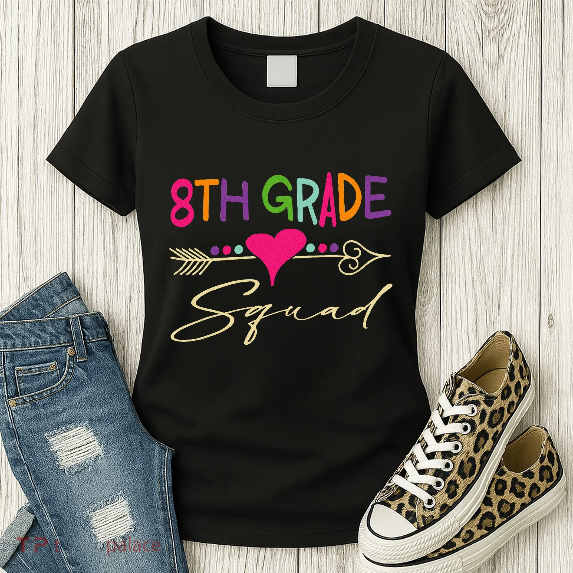 8Th Grade Squad Welcome Back To School Women's T-Shirt
