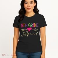8Th Grade Squad Welcome Back To School Women's T-Shirt thumb 4