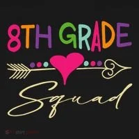 8Th Grade Squad Welcome Back To School Women's T-Shirt thumb 6
