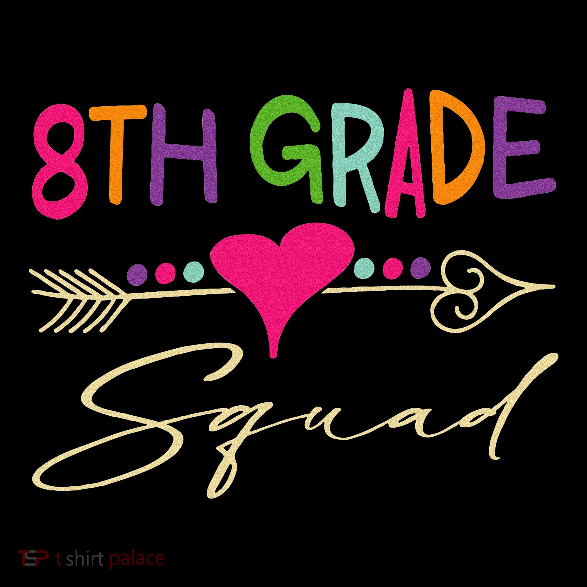 8Th Grade Squad Welcome Back To School Kids Sweatshirt