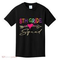 8Th Grade Squad Welcome Back To School Kids T-Shirt thumb 0