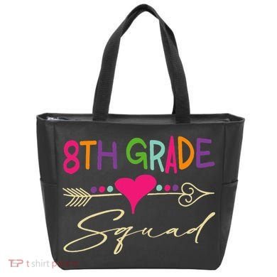 8Th Grade Squad Welcome Back To School Tote Bag