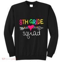 8th Grade Squad Eighth Teacher Student Team Back To School Gift Sweatshirt thumb 0