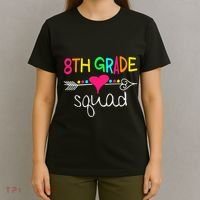 8th Grade Squad Eighth Teacher Student Team Back To School Gift T-Shirt thumb 4