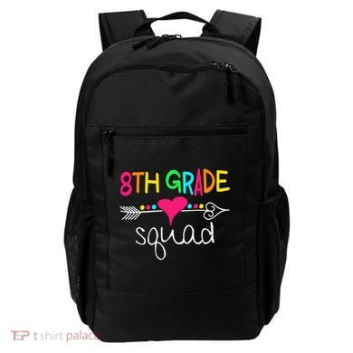 8th Grade Squad Eighth Teacher Student Team Back To School Gift Backpack