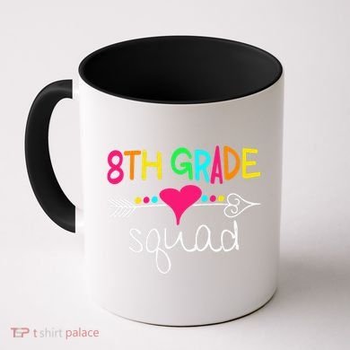 8th Grade Squad Eighth Teacher Student Team Back To School Gift Coffee Mug