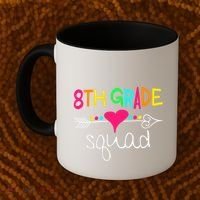 8th Grade Squad Eighth Teacher Student Team Back To School Gift Coffee Mug thumb 2