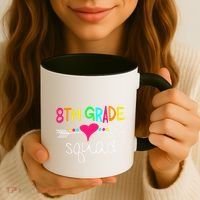 8th Grade Squad Eighth Teacher Student Team Back To School Gift Coffee Mug thumb 3