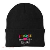 8th Grade Squad Eighth Teacher Student Team Back To School Gift Beanie thumb 0