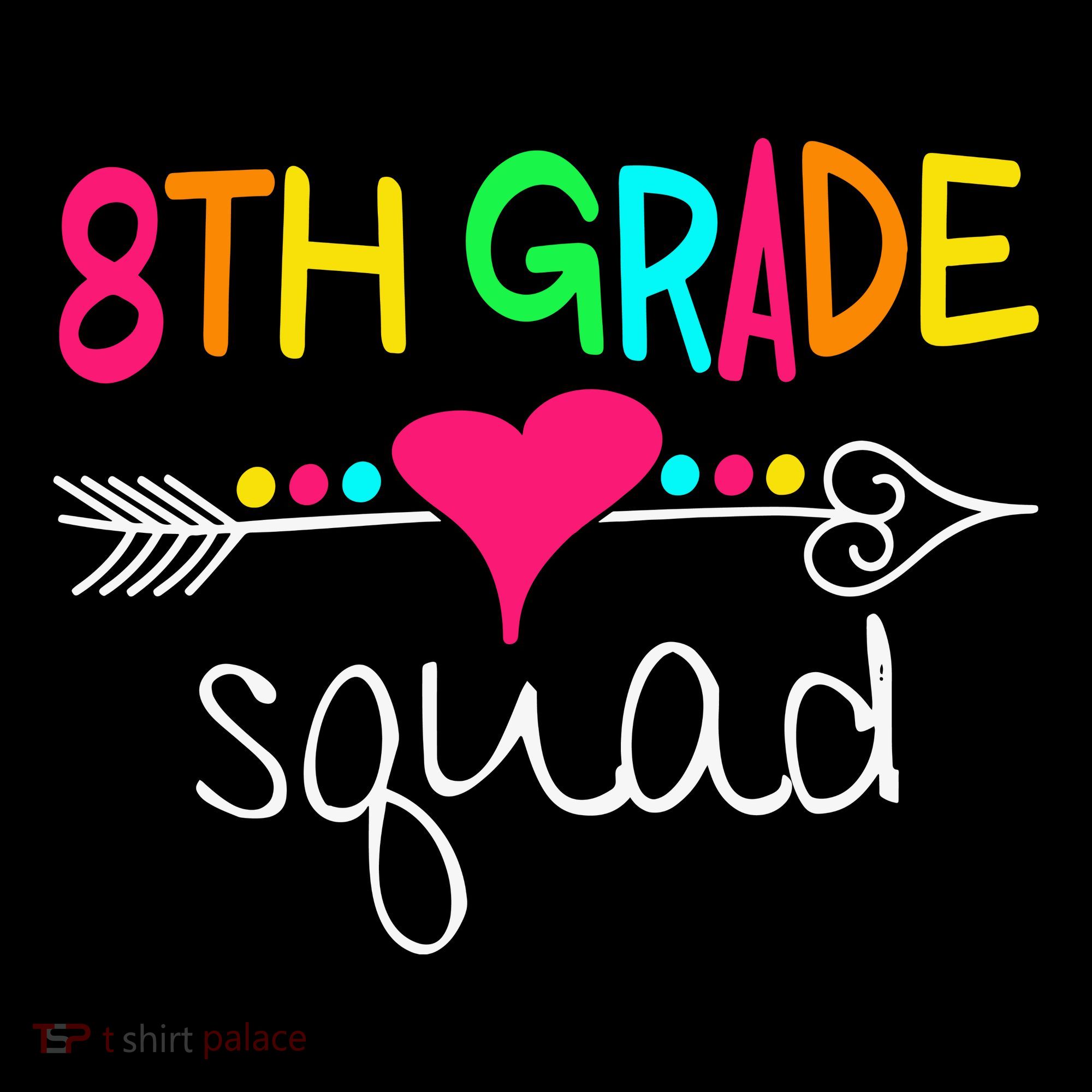 8th Grade Squad Eighth Teacher Student Team Back To School Gift Women's Hoodie