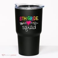 8th Grade Squad Eighth Teacher Student Team Back To School Gift Tumbler thumb 0