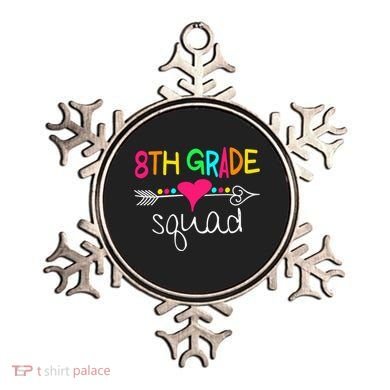 8th Grade Squad Eighth Teacher Student Team Back To School Gift Ornament