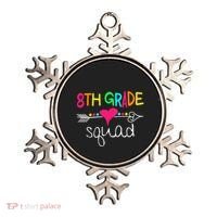 8th Grade Squad Eighth Teacher Student Team Back To School Gift Ornament thumb 0