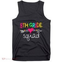 8th Grade Squad Eighth Teacher Student Team Back To School Gift Tank Top thumb 0